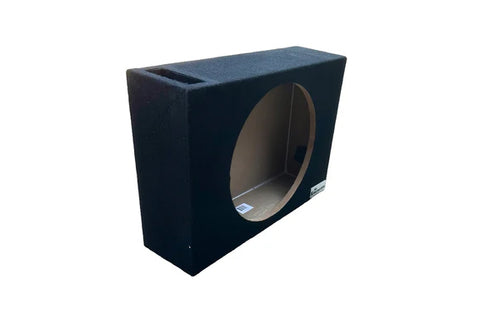 ASHALLOWV12 Subwoofer Enclosure Carpet Single 12" Shallow Truck Box Ported by King