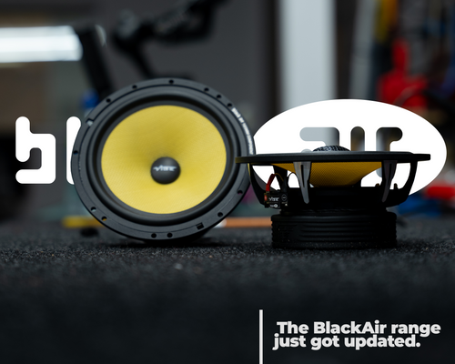 Vibe BA6MW-V4: Black Air 6.5" Component Mid Woofer by Vibe Audio