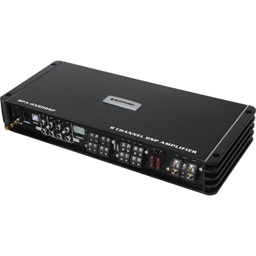 Blaupunkt BPA-HX80DSP 8 Channel Class D DSP Amplifier Car Audio Receiver System by Blaupunkt