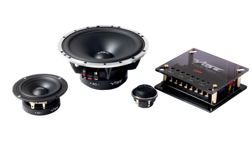 Vibe CVEN63C-V4: 3 Way Sound Quality Component Speaker by Vibe Audio