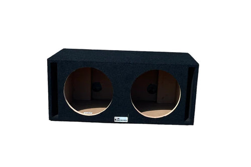 D12DSV Subwoofer Enclosure Universal Carpet Dual 12" Side Port by King
