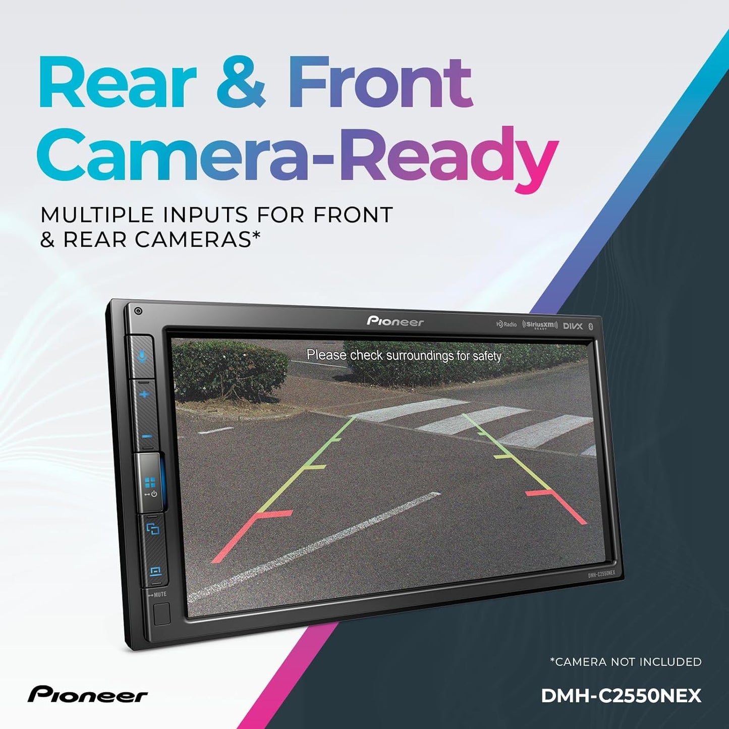 Pioneer 6.8" Multimedia Digital Receiver (DMH-C2550NEX)