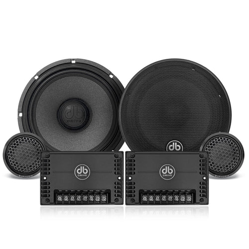 DB Drive Euphoria E5 6.5" Component System W/Silk Dome Tweeter by DB Drive