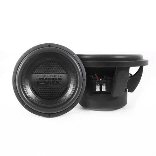 DB Drive Euphoria EWXB12D4 12" Dual 4-Ohm Subwoofer Black Out Edition by DB Drive