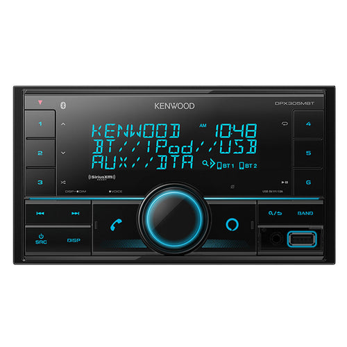 Kenwood DPX305MBT Double-DIN Digital Media Receiver by Kenwood