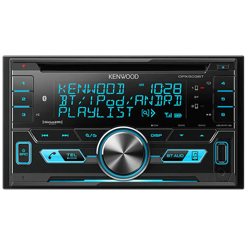 Kenwood DPX505BT Double-DIN CD Receiver with Bluetooth by Kenwood