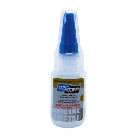Instant Glue Metal | Specialty CA Glue for Metal by CECCORP