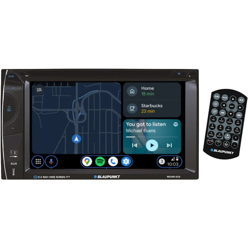 Blaupunkt MIAMI 650 Bluetooth Car Stereo with Android Auto / Apple CarPlay by Blaupunkt