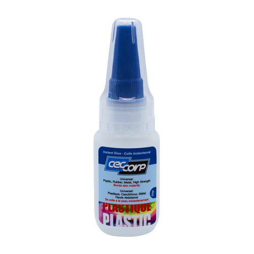 Instant Glue Plastic | Specialty CA Glue for Plastic by CECCORP by Audiomotivez