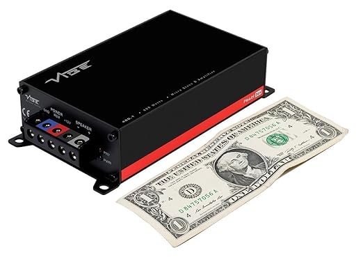 Vibe POWERBOX400.1M-V7 Micro Class D Monobloack Amplifier 800 Watts