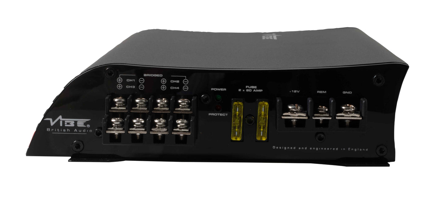 Vibe POWERBOX60.4-V9: 640 Watt 4 Channel Amplifier