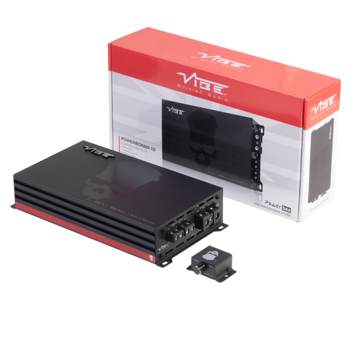 Vibe POWERBOX800.1D-V3: 800 watts Monoblock Car Amplifier by Vibe Audio