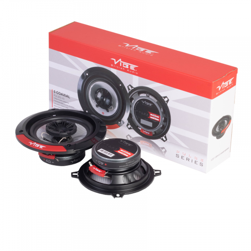 Vibe PULSE5-V3: 5.25" 150 watts Coaxial Speakers – pair by Vibe Audio