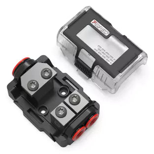 VFDB2 T-Spec v12 Series Mini ANL Distribution Block - 1/0 Ga. In - (2) 4/8 Ga. Out by T-Spec