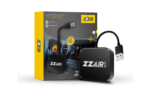 ZZAIR-DUO2 - Converts wired to wireless CarPlay or Android Auto by ZZ-2