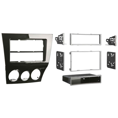 Metra Mazda RX-8 S/DDin Dash Kit (High Gloss Black) ('09 - '10)   99-7515HG by Audiomotivez