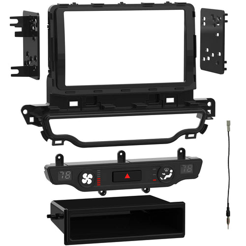 Metra Premium Kia Niro w/o NAV S/DDin Dash Kit ('17 - up) - Special Order   99-7382HG by Audiomotivez