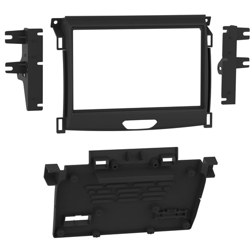 Metra Ford Ranger (With 4.2" Screen) Pioneer 8" Dash Kit ('19 - up)   108-FD9B by Audiomotivez