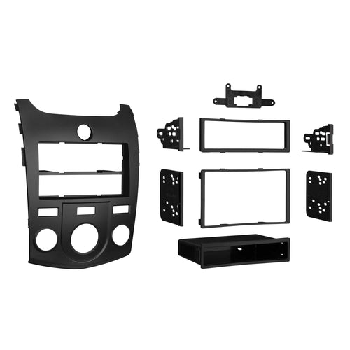 Metra Kia Forte S/DDin Dash Kit (Black) ('10 - up)   99-7338B by Audiomotivez