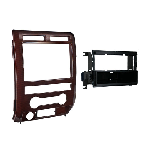 Metra Premium Ford F-150 King Ranch SDin Dash Kit (Curly Maple) ('09 - '10)   99-5822CM by Audiomotivez