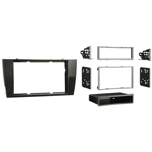 Metra Jaguar S-Type & X-Type S/DDin Dash Kit (Black) ('02 - '08)   99-9501B by Audiomotivez