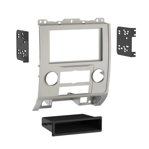 Metra Ford / Mercury / Mazda S/DDin Dash Kit (Silver) ('08 - up)   99-5814S by Audiomotivez