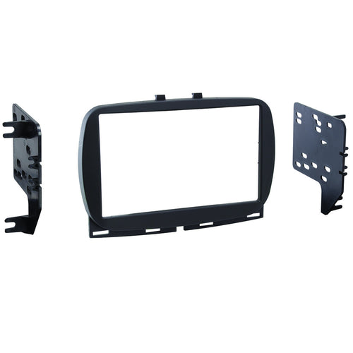 Metra Fiat 500 DDin Dash Kit ('16 - up)   95-6544B by Audiomotivez