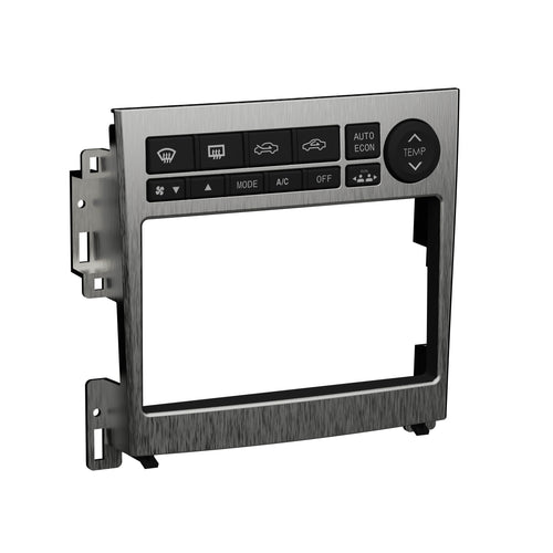 Metra Premium Infiniti G35 DDin Dash Kit (Brushed Aluminum) ('05 - '07)   95-7605A by Audiomotivez