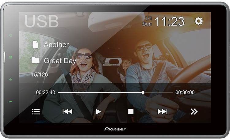 PIONEER 9" Floating Screen Multimedia Digital Receiver (DMH-T450EX)