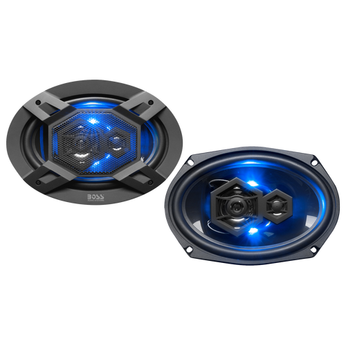 BOSS Audio B69LED 6" x 9"" Coaxial Speakers by BOSS Audio