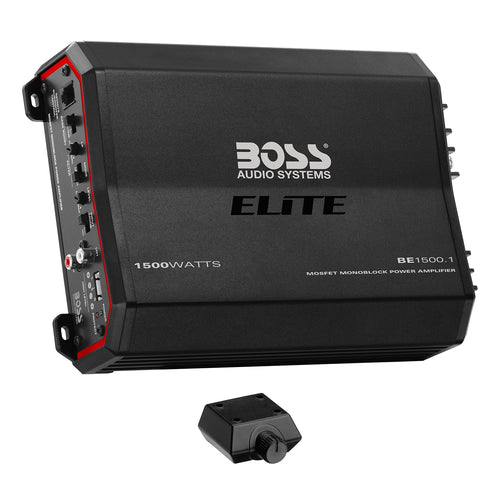 BOSS Audio BE1500.1 1 Channel-Channel Amplifier by BOSS Audio