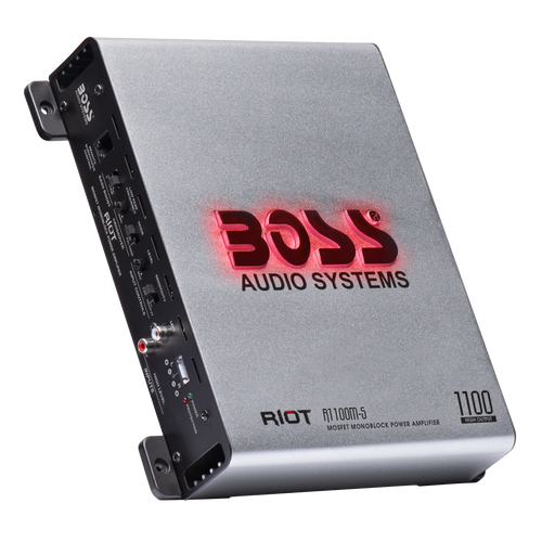 BOSS Audio R1100M-S 1 Channel-Channel Amplifier by BOSS Audio