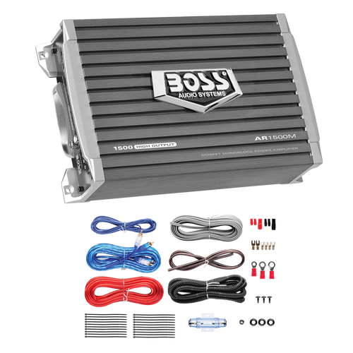 BOSS Audio AR1500MK 1 Channel-Channel Amplifier by BOSS Audio