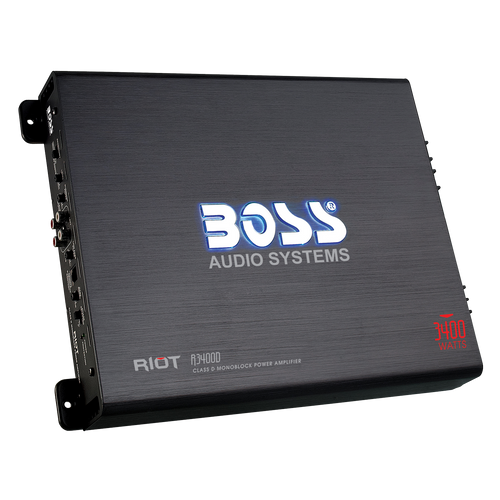 BOSS Audio R3400D 1 Channel-Channel Amplifier by BOSS Audio