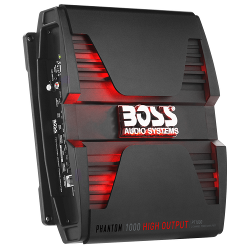 BOSS Audio PT1000 2-Channel Amplifier by BOSS Audio